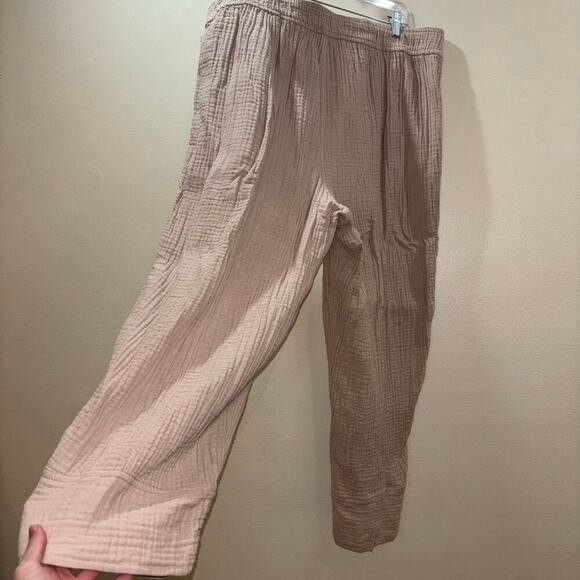 Madewell Lightspun Cotton Gauze Pull-On Balloon Pants – Size 2XL - Picture 8 of 13
